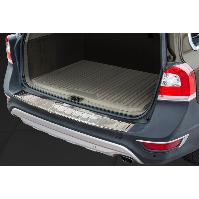 Avisa, Achterbumperbeschermer, Roestvrij staal, past op Volvo XC70 Facelift 2013-2016 'Ribs'
