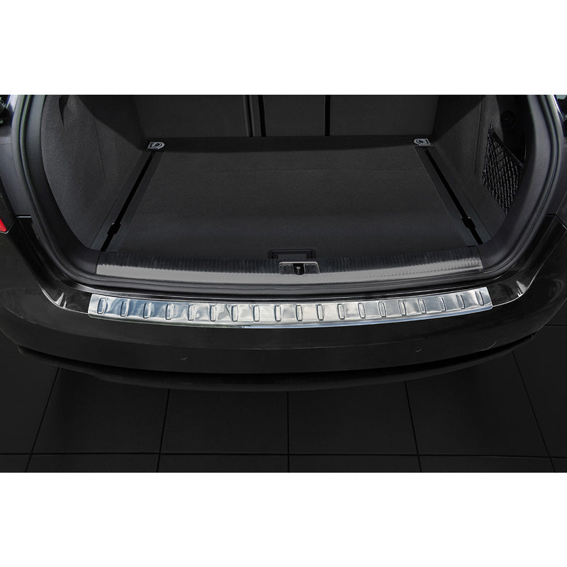 Avisa, Rear bumper protector, stainless steel, fits Audi A4 B8 Avant Facelift 2012-2015 excl. Allroad 'Ribs'