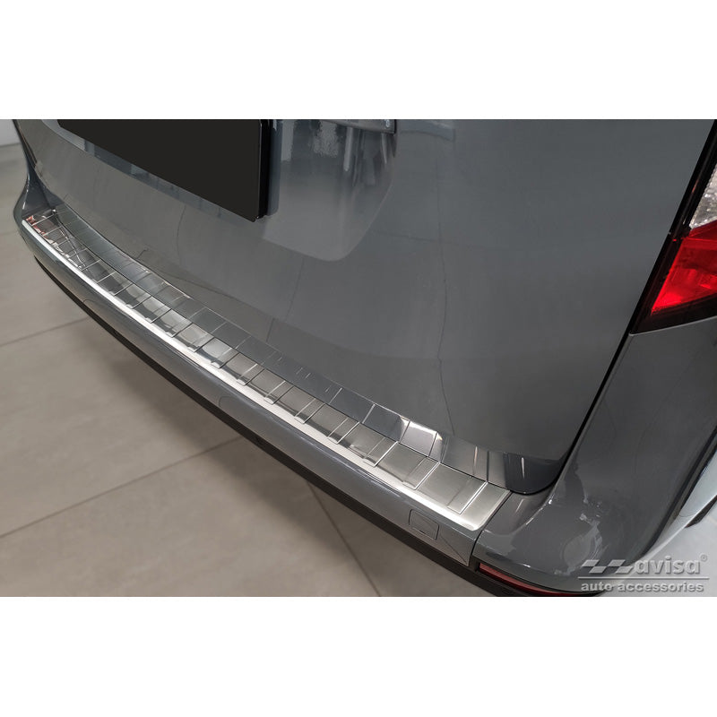 Avisa, Rear bumper protector, Stainless steel, fits Mercedes Citan (W420) Box/Tourer 2021- 'Ribs'