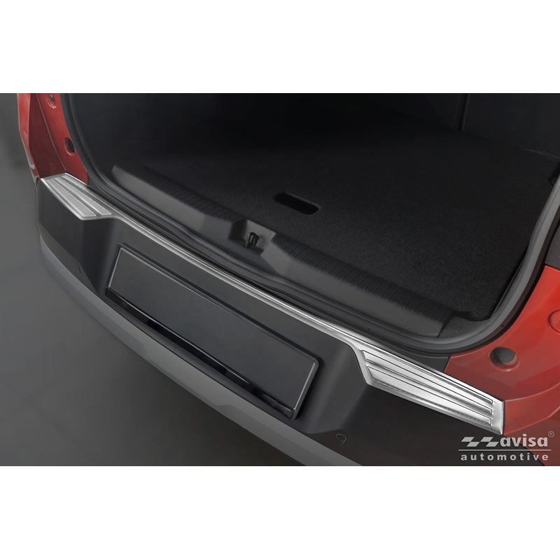 Avisa, Rear Bumper Protector, Stainless steel, fits Opel Frontera (EV) (2024-), Silver