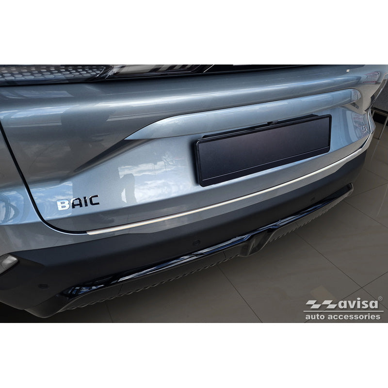 Avisa, Rear Bumper Protector, Stainless Steel, Fits BAIC Beijing 5 (X55) II 2023-, 'Elegant'