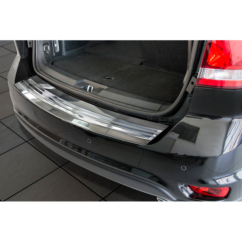 Avisa, Rear Bumper Protector, Stainless Steel, fits Fiat Freemont 2011- & Dodge Journey 2012-