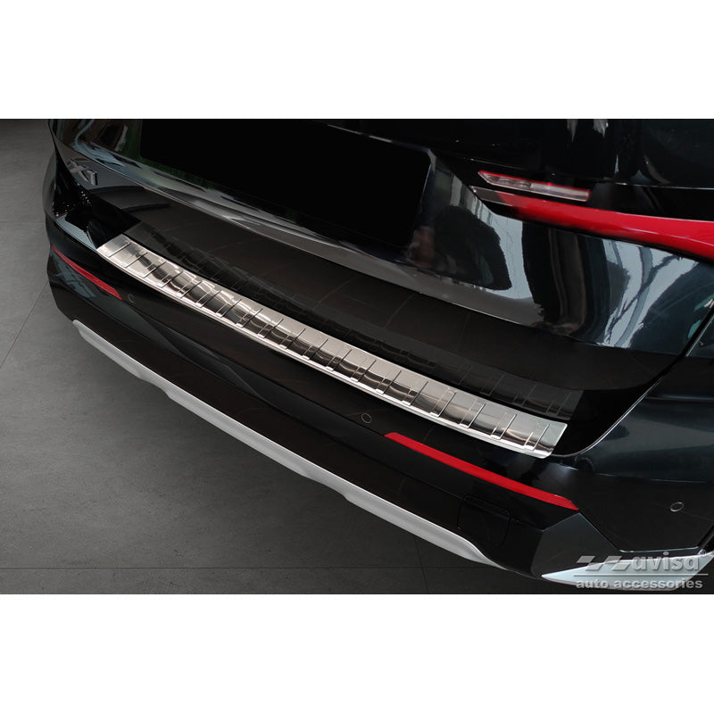 Avisa, achterbumperbeschermer, roestvrij staal, past op BMW X1 U11 / X1 U11 xLine 2022- 'Ribs'