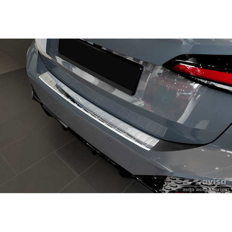 Avisa, Rear Bumper Protector, Stainless Steel, Fits BMW 2-Series Active Tourer U06 M-Package 2021- 'Ribs'