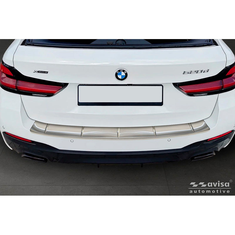 Avisa, Rear bumper protector, Stainless steel, fits BMW 5-Series G31 M-Sport Touring Facelift (2020-2024)