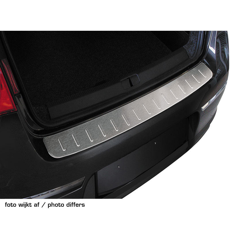 Avisa, Rear Bumper Protector, Stainless Steel, Fits Renault Laguna III Break 2007-2015 'Ribs'