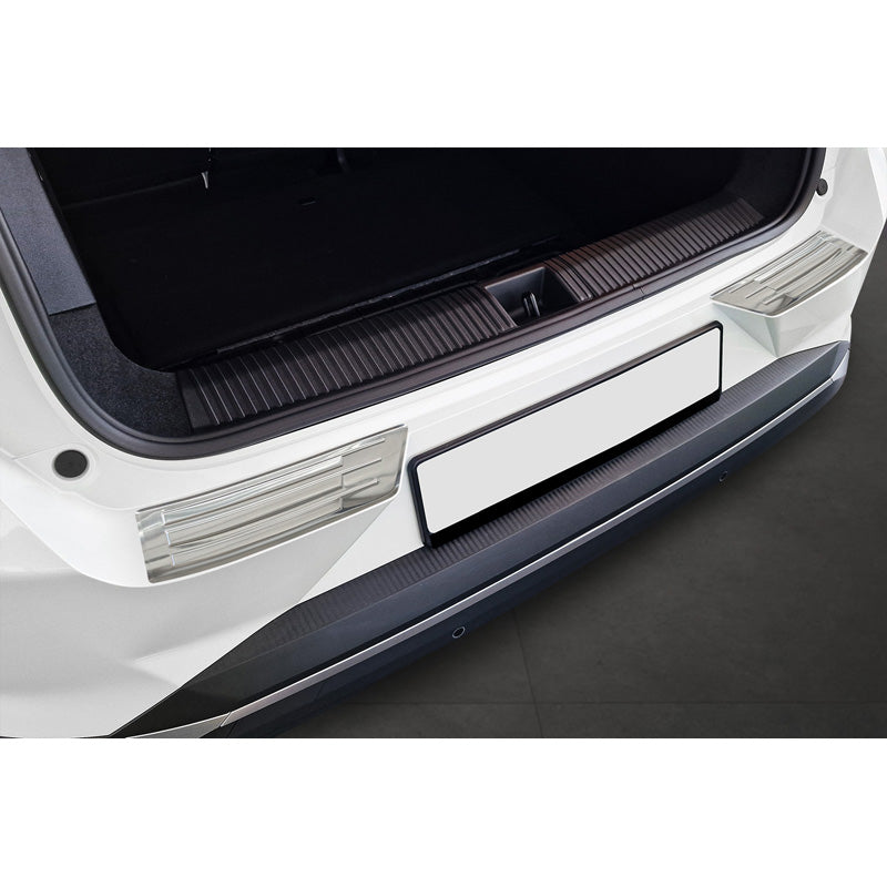 Avisa, Rear bumper protector, Stainless steel, Fits Renault Scenic E-Tech 2024-, 'Ribs'