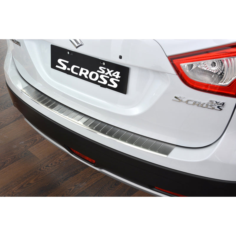 Avisa, protection de pare-chocs arrière, acier inoxydable, convient à Suzuki SX-4 S-Cross 2013-2021