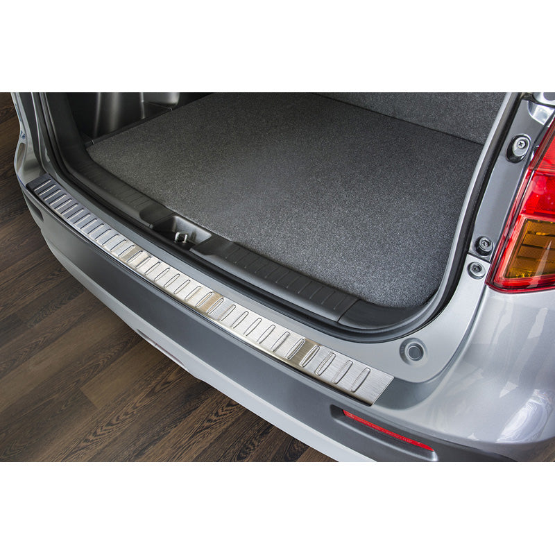 Avisa, protection de pare-chocs arrière, acier inoxydable, convient à Suzuki Vitara II 2015-2018 & Facelift 2018- 'Nervures'