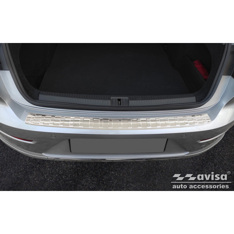 Avisa, Rear bumper protector, stainless steel, fits Volkswagen Arteon Shooting Brake incl. eHybrid 2020- 'Ribs'