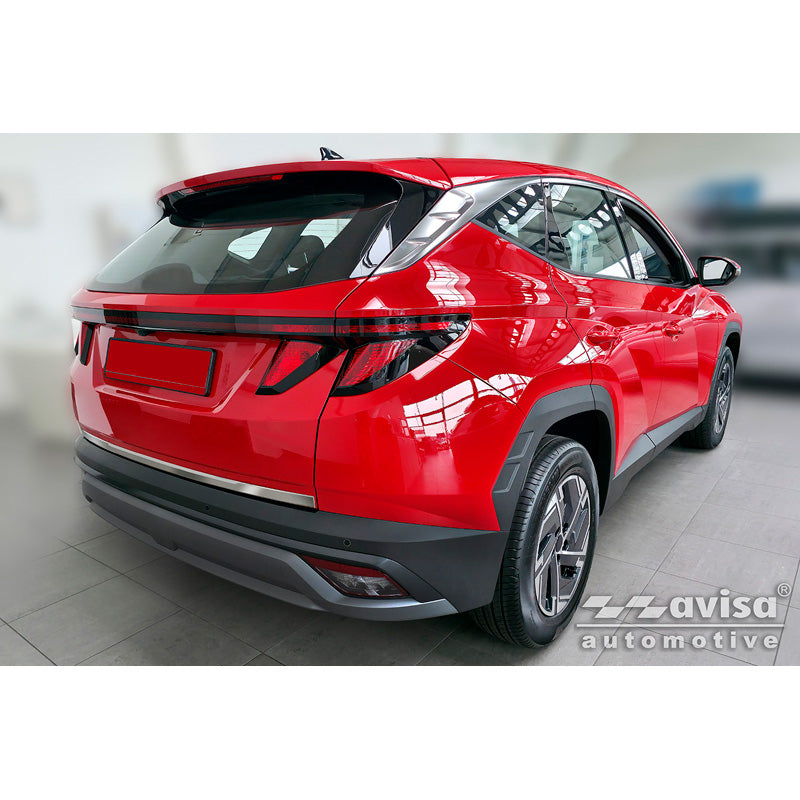 Avisa, Tailgate Trim, Brushed Stainless Steel, Fits Hyundai Tucson IV (2020-2024) & Facelift (2024-)