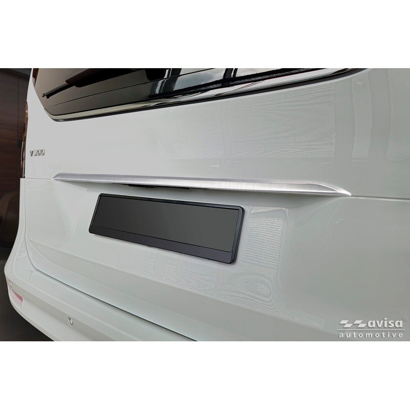 Avisa, Baguette de hayon, acier inoxydable brossé, pour Mercedes V-Klasse (W447) (2014-2019), Facelift (2019-2024) & Facelift (2024-)