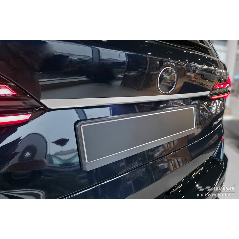 Avisa, Tailgate Protector, Brushed Stainless Steel, Fits BMW X5 IV (G05) M-Sport (2018-2023) & Facelift (2023-)