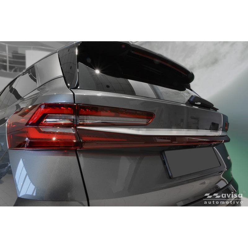Avisa, Tailgate Protector, Brushed Stainless Steel, Fits Skoda Kodiaq II (PS7) (2024-)