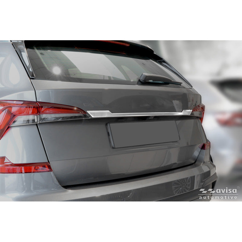 Avisa, Protection de coffre, acier inoxydable, compatible avec Skoda Kamiq (NW4) (2019-2024) & Facelift (2024-)
