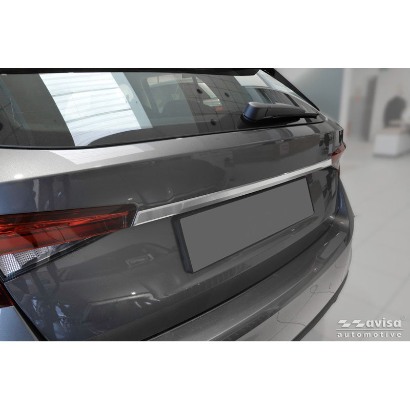 Avisa, Tailgate Trim, Brushed Stainless Steel, Fits Skoda Fabia IV (PJ3) (2021-)