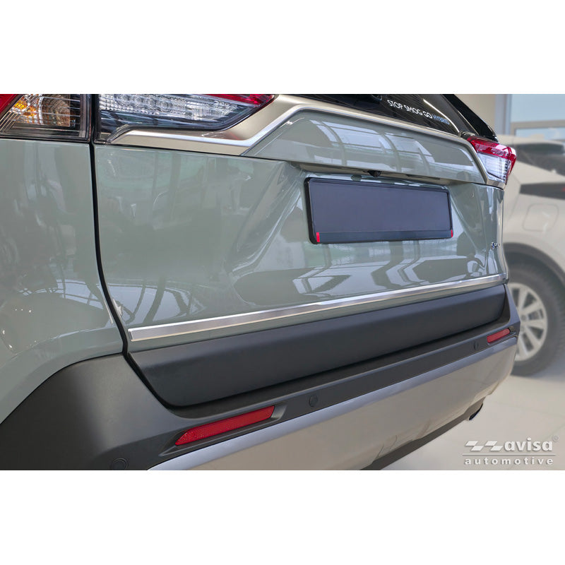 Avisa, Tailgate Strip, Brushed Stainless Steel, Fits Toyota RAV4 V (A5) (2018-)