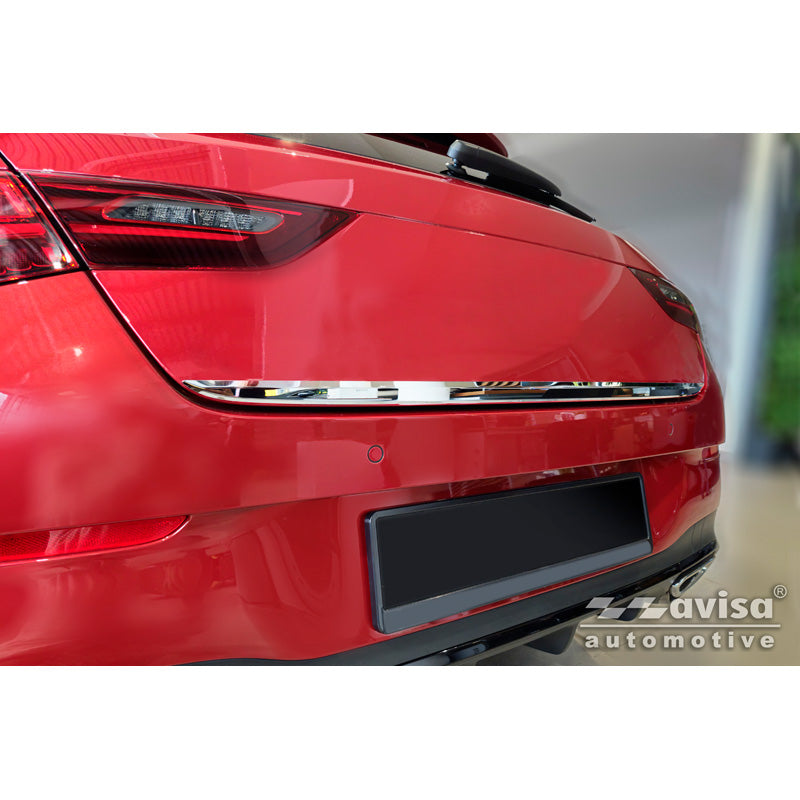 Avisa, Chrome Stainless Steel Tailgate Trim, Fits Mercedes CLA Shooting Brake (X118) (2019-)