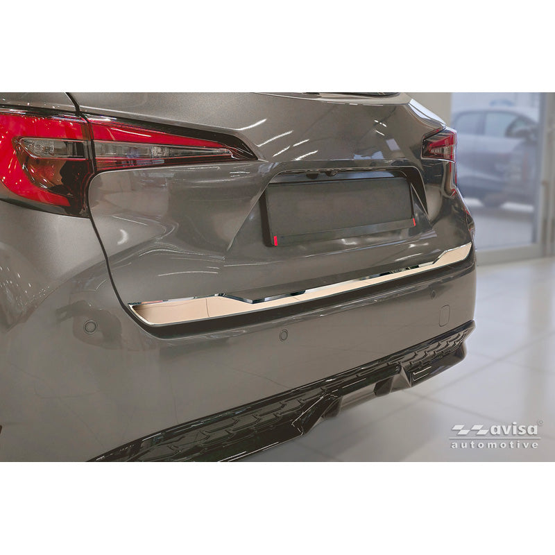 Avisa, achterkleplijst, chroom roestvrij staal, past op Toyota Corolla Touring Sports (E21) (2019-)