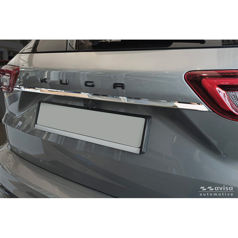 Avisa, Chrome tailgate trim, stainless steel, fits Ford Kuga III (2019-2024) & Facelift (2024-)