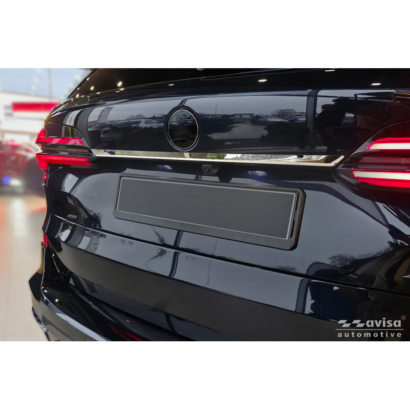 Avisa, Chrome finish tailgate edge cover, stainless steel, fits BMW X5 IV (G05) M-Sport (2018-2023) & Facelift (2023-)