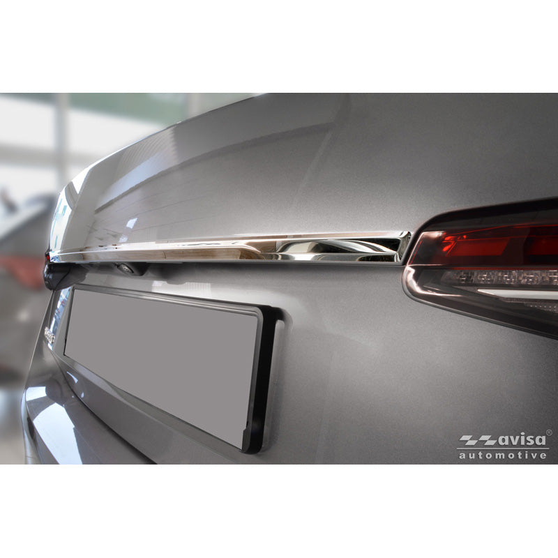 Avisa, achterklepbekleding, chroom roestvrij staal, past op Skoda Superb IV Liftback (NZ3) (2024-)