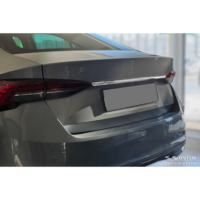Avisa, chroom achterklepafwerking, roestvrij staal, past op Skoda Octavia IV Liftback (NX3) (2019-2024) & Facelift (2024-)