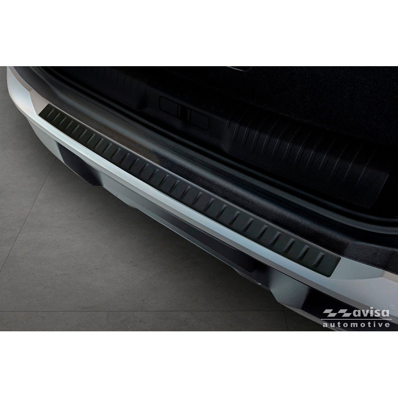 Avisa, Rear bumper protector, matte black stainless steel, fits Peugeot 5008 III (2024-)