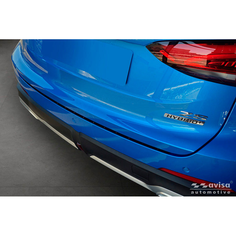 Avisa, Protection de pare-chocs arrière, acier inoxydable noir mat, convient à MG ZS II (2024-)
