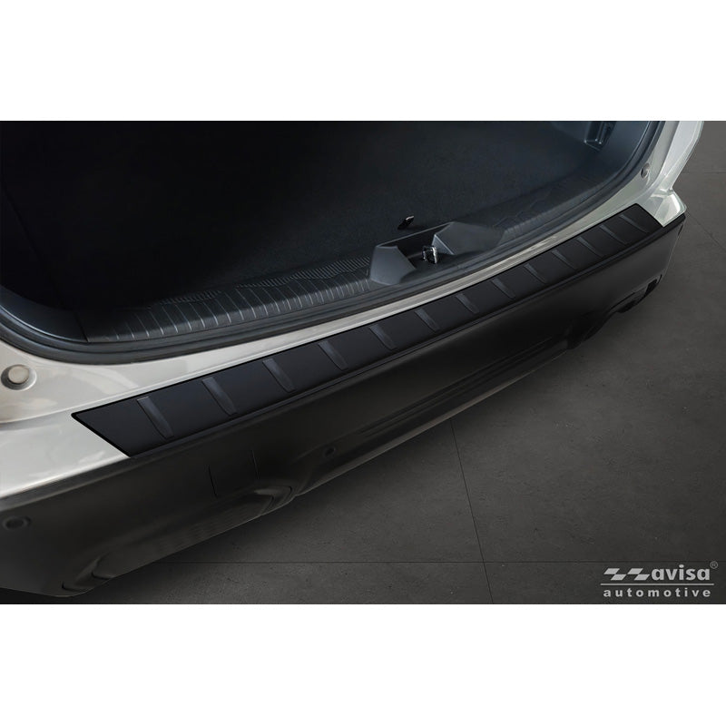 Avisa, Rear bumper protector, matte black stainless steel, fits Subaru Forester (SL) (2025-)