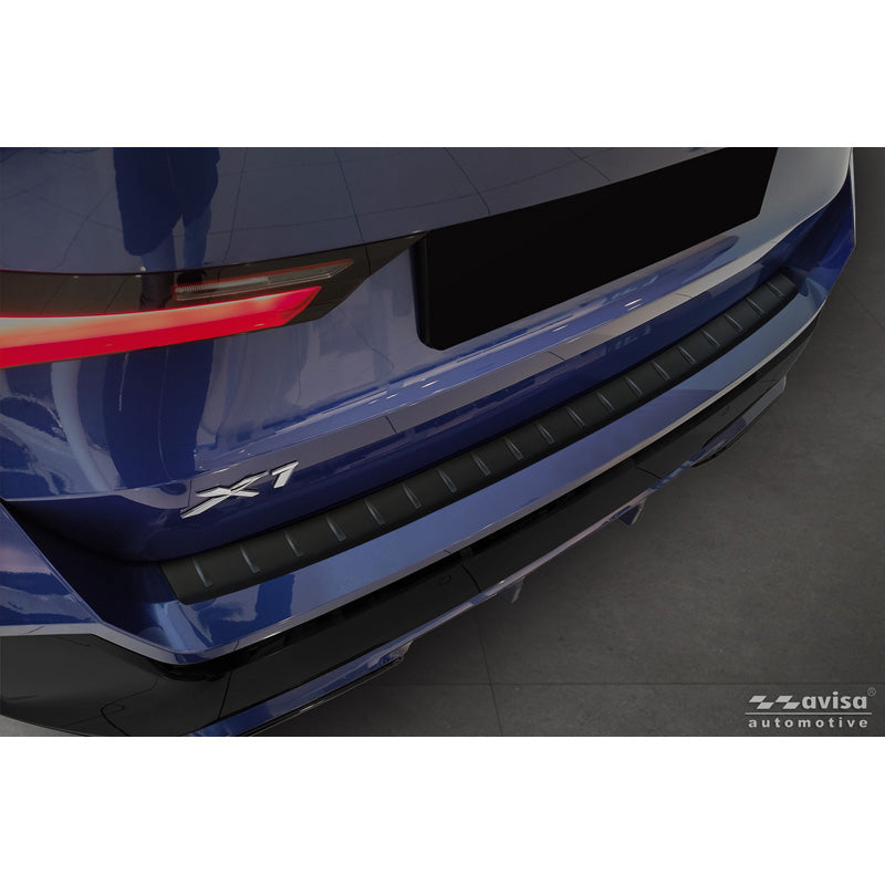 Avisa, Rear Bumper Protector, Matte Black Stainless Steel, fits BMW X1 (U11) M-Sport & iX1 (U11) M-Sport (2022-)