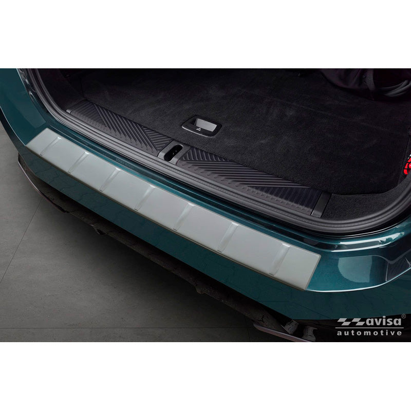 Avisa, Protection de pare-chocs arrière, acier inoxydable Soft Silver, convient à BMW 5 Series Touring (G61) 2024- incl. M-Sport