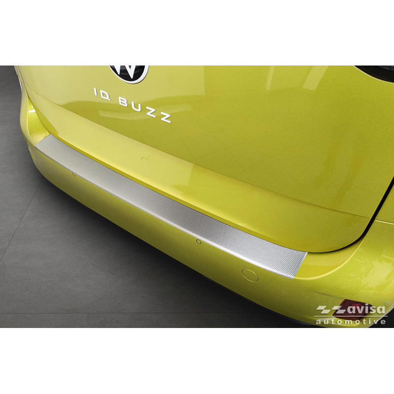 Avisa, Rear bumper protector, stainless steel, fits Volkswagen ID.Buzz + Cargo (2022-) - Silver