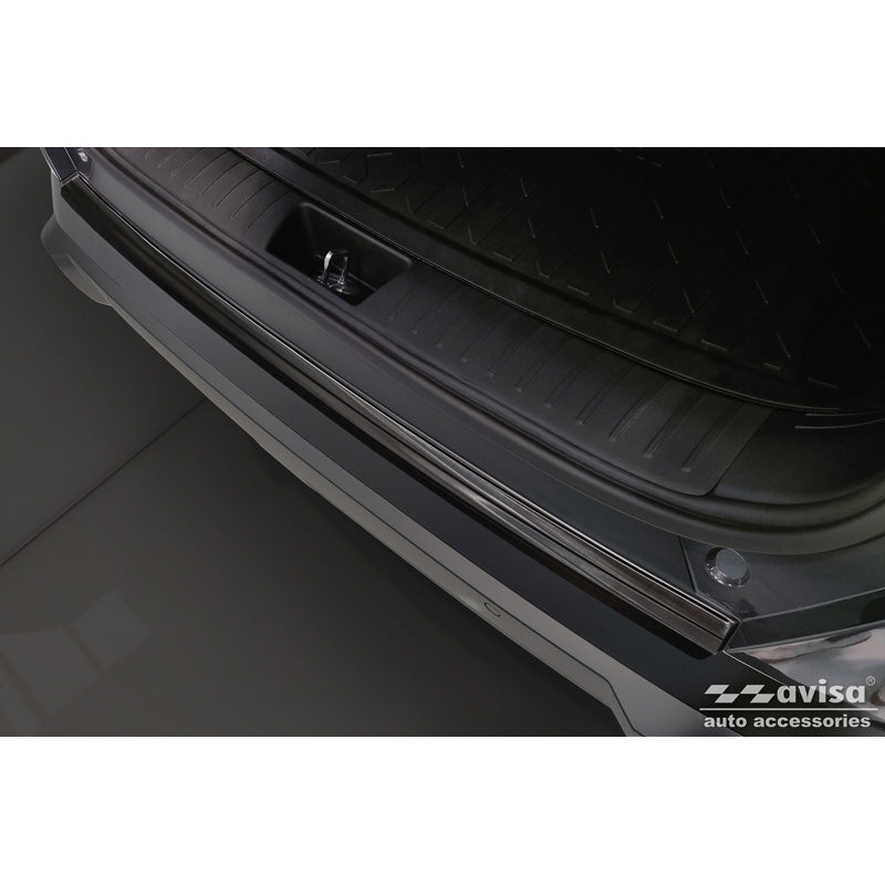 Avisa, Rear bumper protector, Black, Stainless steel, fits Hyundai Kona II (SX2) 2023-