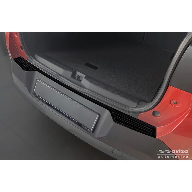 Avisa, Rear Bumper Protector, Black stainless steel, fits Opel Frontera (EV) (2024-)