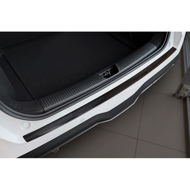 Avisa, Rear bumper protector, 3D genuine carbon, fits MG 4 EV 2022-