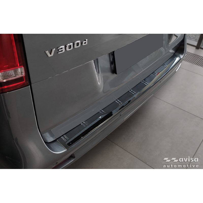 Avisa, Rear bumper protector, 'Shadow Premium', 1 pc, fits Mercedes Vito III & V-Class (W447) (2014-)