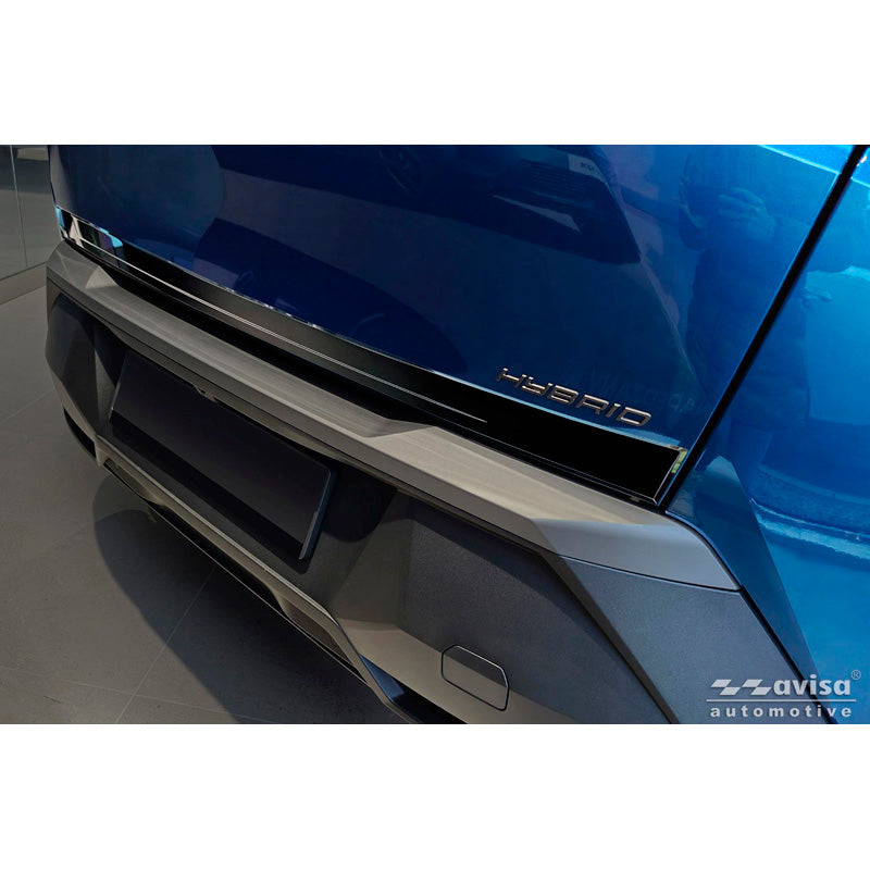 Avisa, Rear bumper protector, black stainless steel, fits Peugeot 3008 III (2024-)