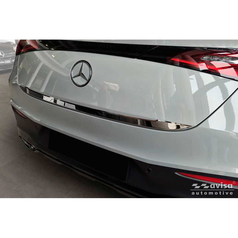 Avisa, Rear bumper protector, black stainless steel, fits Mercedes-Benz GLC II (C254) Coupe (2023-)