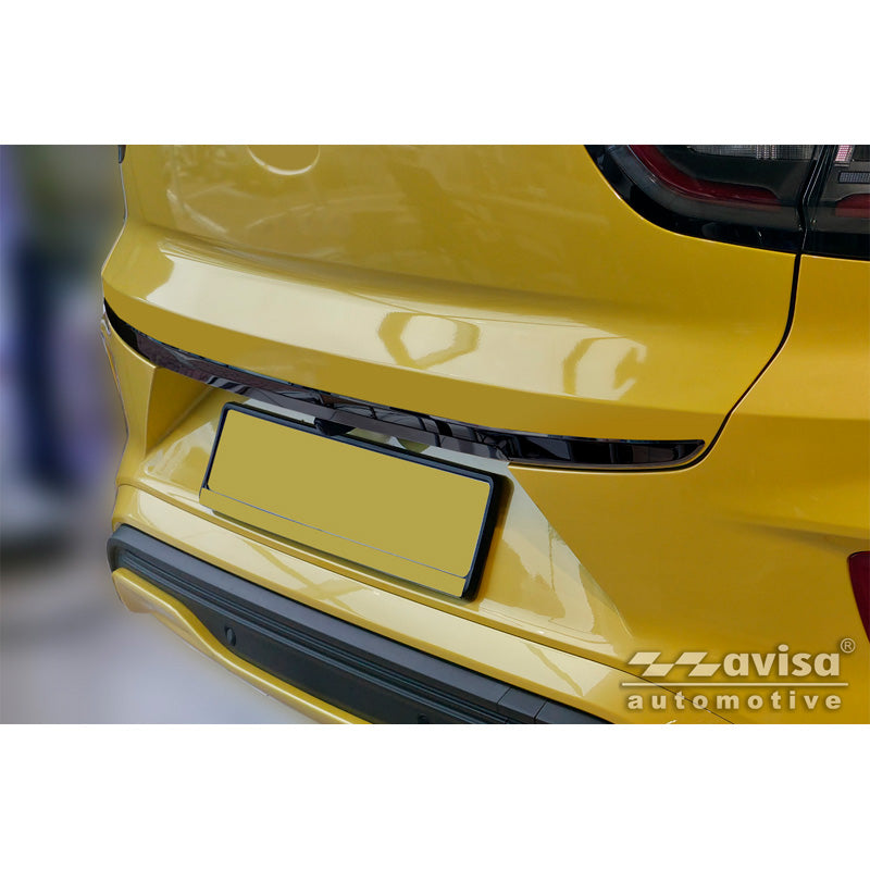 Avisa, Tailgate trim, black chrome stainless steel, Fits Ford Puma (2019-)