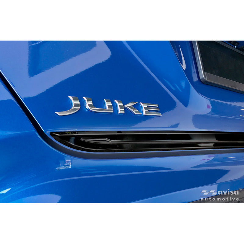Avisa, Rear Bumper Protector, Black Stainless Steel, Fits Nissan Juke II (F16) (2019-)