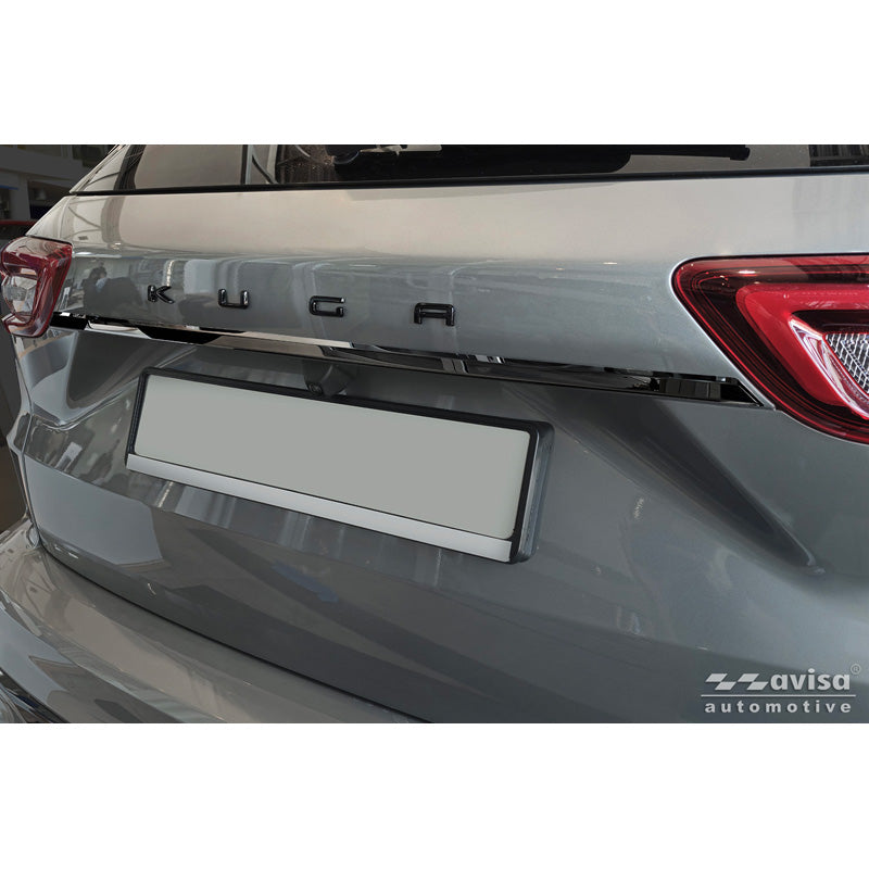 Avisa, Tailgate Molding, Black Chrome Stainless Steel, Fits Ford Kuga III (2019-2024) & Facelift (2024-)