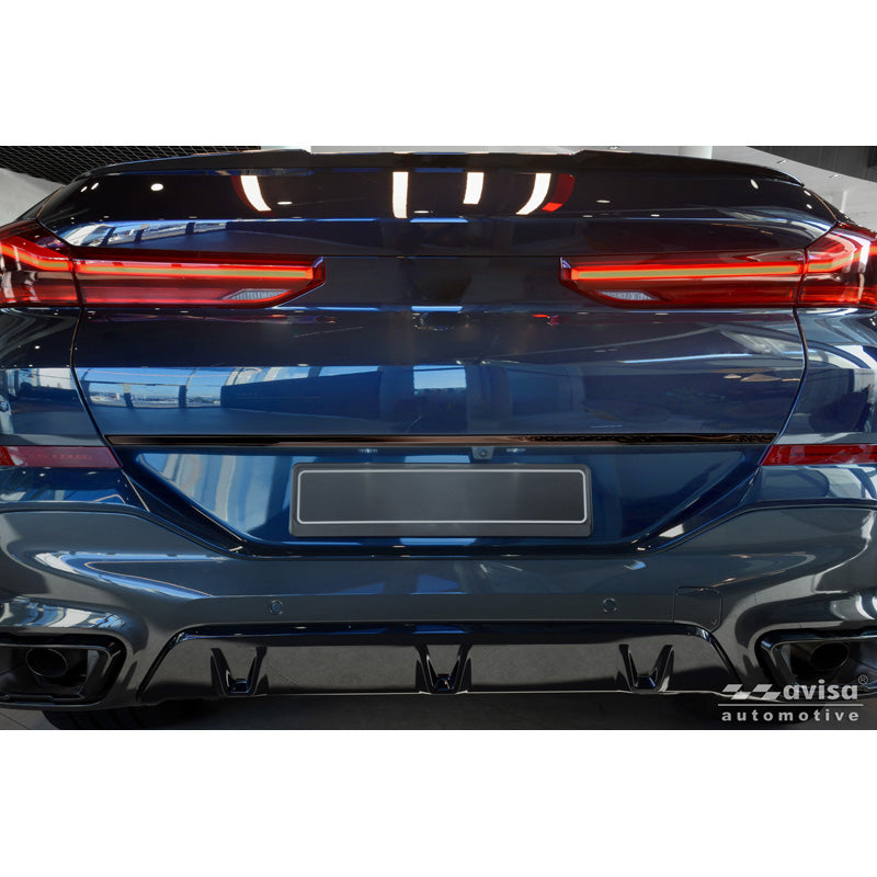 Avisa, Tailgate Molding, Black Chrome Stainless Steel, Fits BMW X6 (G06) (2023-) excl. M-Sport