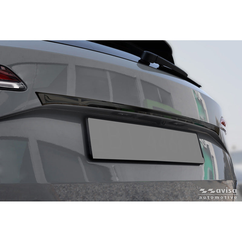 Avisa, Tailgate Molding, Black Chrome Stainless Steel, Fits Skoda Karoq (NU7) Facelift (2022-)