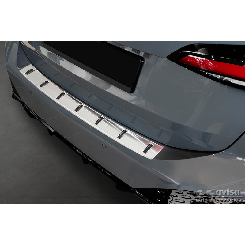 Avisa, protège pare-chocs arrière, acier inoxydable, compatible avec BMW 2-Series (U06) Active Tourer (incl. M-pack) 2021- 'STRONG EDITION'