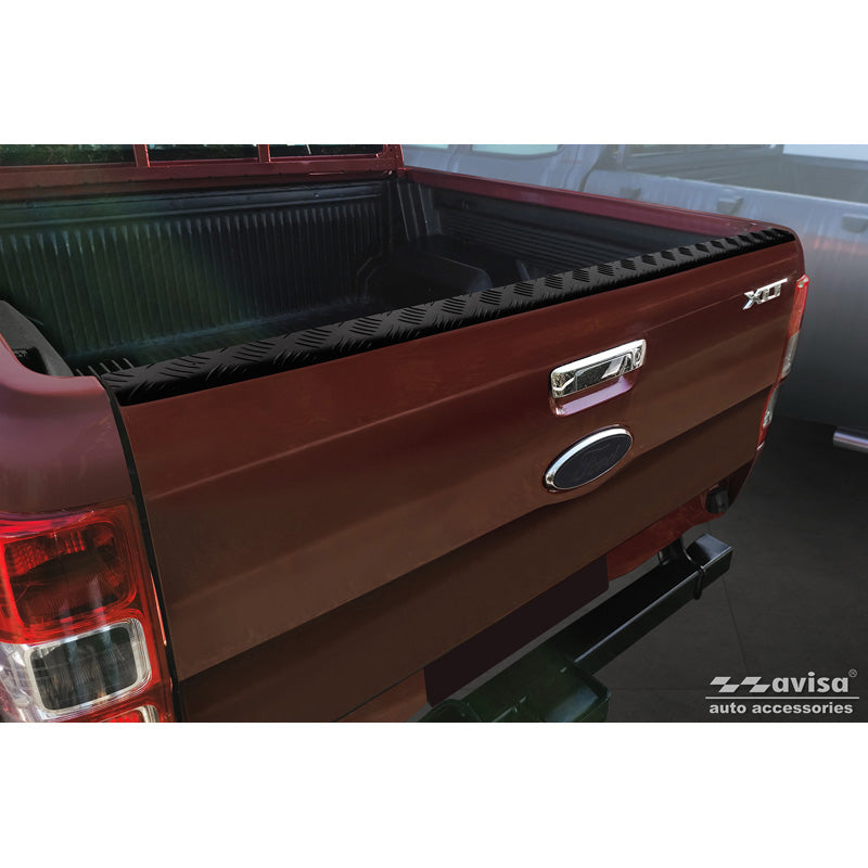 Avisa Protection de hayon arrière Pickup (aluminium) sur mesure pour Ford Ranger 2011-2022 - Noir