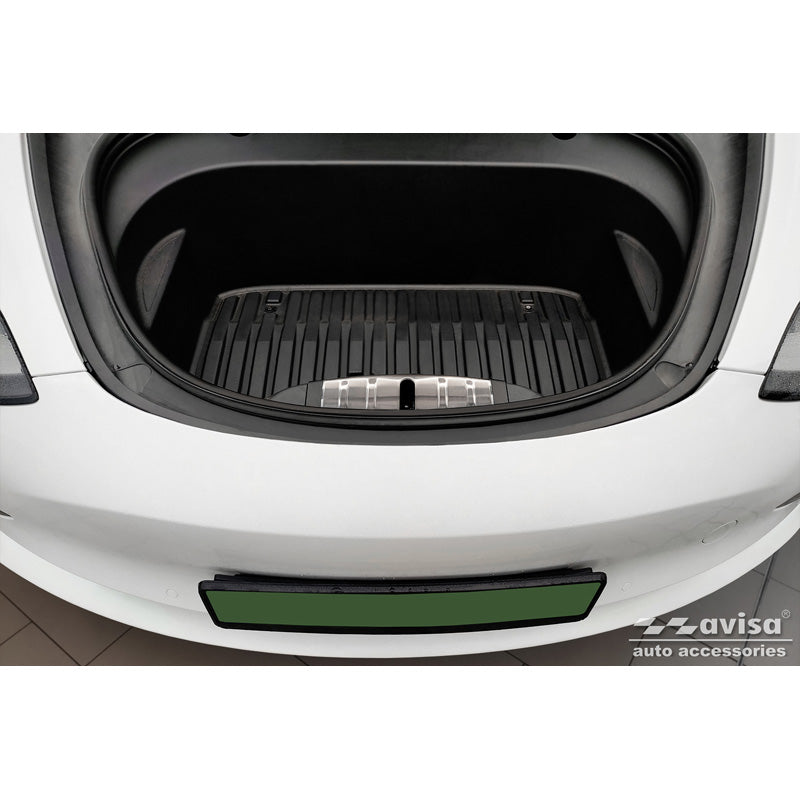 Avisa, Steel Frunk Protector - Silver - For Tesla Model 3 2019-2023