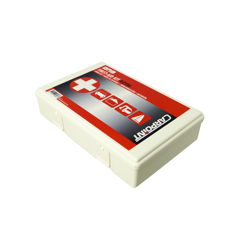 Carpoint, First Aid Kit Medium - 40 Pieces - Solid Case 260x170x60mm