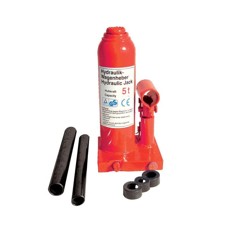 Carpoint, Hydraulic Bottle Jack 5000kg - Lifting Range 200-405mm