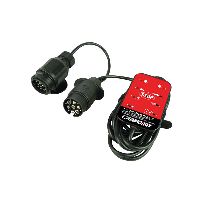 Carpoint, LED Socket Tester 12V - 7- and 13-Pole